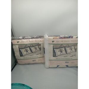 LEGACY HOME FURNISHINGS 2 PKS STANDARD SHAMS Spring Field 20x26New In Package